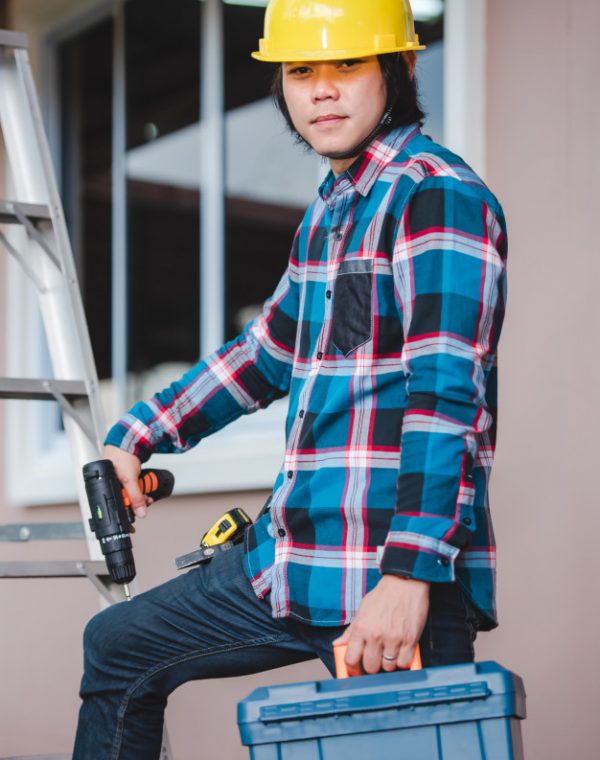 cctv-installation-with-young-asian-technician installation such as wifi ip camera concept wireless ip camera